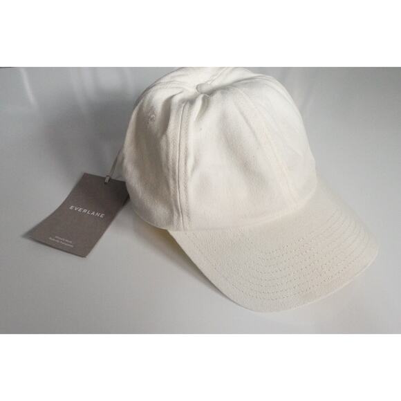NWT Everlane Women's Baseball Cap in Ecru One Size Organic Cotton Sold Out! - Picture 3 of 8